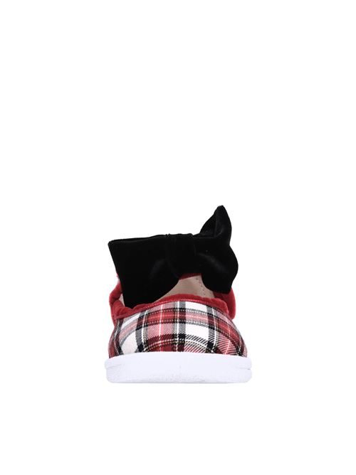 Ballerine in tessuto MONNALISA | 83D013 4133ROSSO-BEIGE